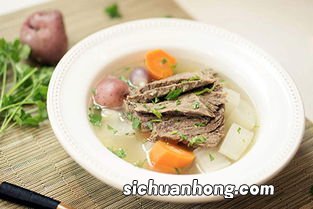 孕妇煮牛肉汤怎么做