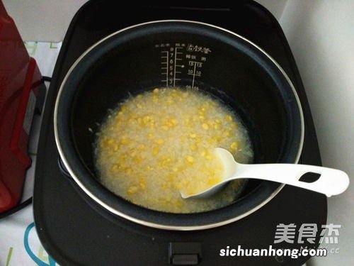 玉米颗粒稀饭怎么煮