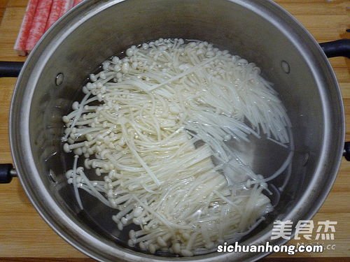 蟹棒金针菇怎么做好吃吗