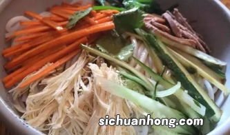 小吃凉米线怎么做好吃