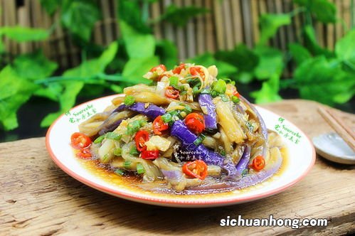 香辣紫茄子怎么做好吃