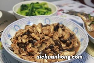 香菇肉片胡萝卜怎么炒好吃