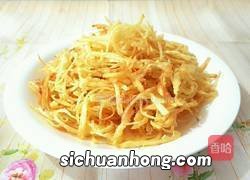 香爆土豆丝怎么做好吃