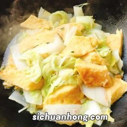 咸鸡烧大白菜怎么做