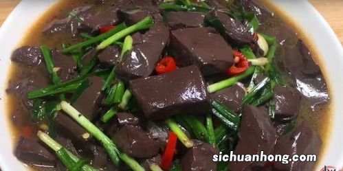 鲜猪血怎么做嫩