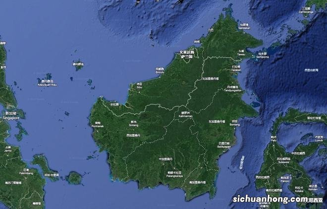 这个岛上存在3个国家，都是中国的邻国，你知道在哪吗？