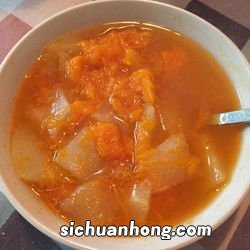 南瓜搭配什么做汤