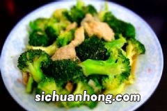西兰花炒肉怎么做的