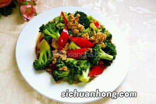 西兰花炒肉沫怎么做的