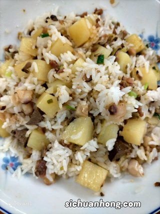 土豆蒸饭怎么做