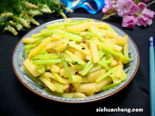 土豆芹菜怎么好吃吗