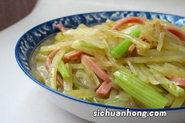 土豆火腿怎么炒好吃吗