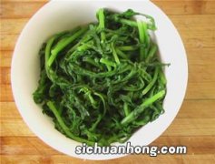 茼蒿菜怎么煮