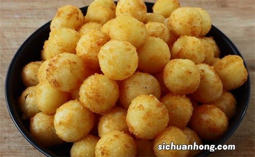 糖土豆丸子怎么做好吃吗