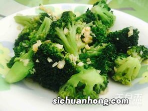蒜炒西兰花怎么做好吃