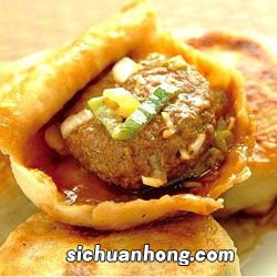 肉饼里面的肉馅怎么做的