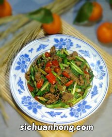 青蒜炒牛柳怎么炒