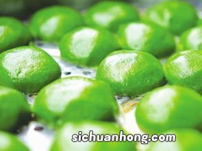 清明团子怎么做才绿