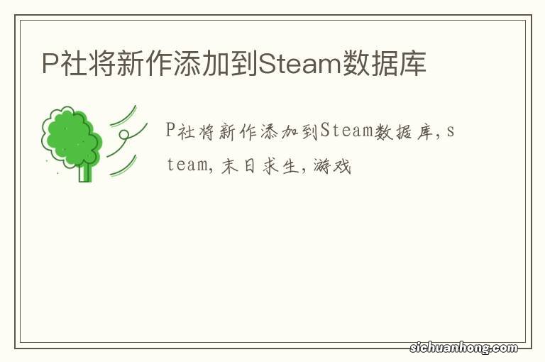 P社将新作添加到Steam数据库