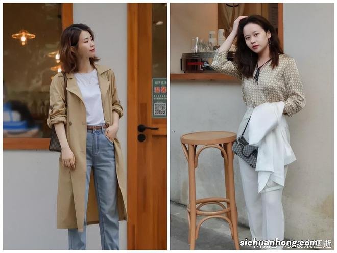 如果你是小个子，还不会打扮，不妨试试烟管裤，时髦显瘦还显高