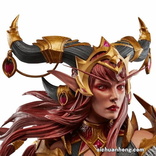 暴雪推出《WOW》红龙女王人形态雕像 售价约900美元