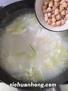 干贝和什么煮汤