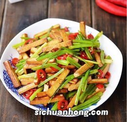 芹菜炒豆腐干怎么炒好吃又简单