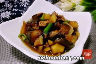 茄子辣椒炖土豆怎么做