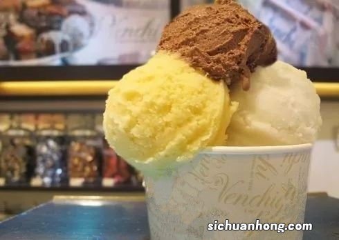 巧克力的冰淇淋怎么写