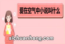 爱在空气中小说叫什么 《爱在空气中》故事简介