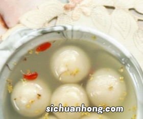 普通汤圆怎么做