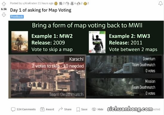 拒绝阴间图!《COD19》玩家呼吁加入地图投票功能