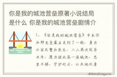 你是我的城池营垒原著小说结局是什么 你是我的城池营垒剧情介绍