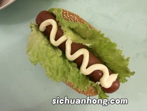 热狗面包夹什么
