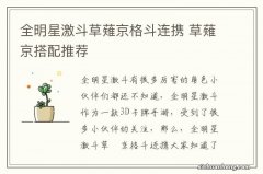 全明星激斗草薙京格斗连携 草薙京搭配推荐