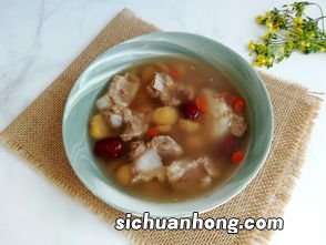 排骨板栗汤怎么做