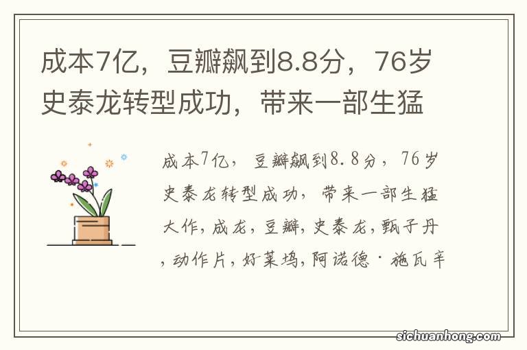 成本7亿，豆瓣飙到8.8分，76岁史泰龙转型成功，带来一部生猛大作