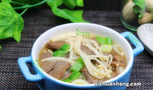 牛肉片金针姑汤怎么煮