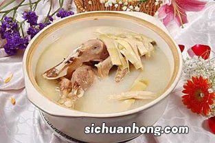 鸭肉炖什么比较补