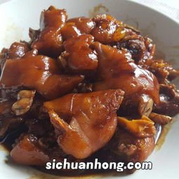 红烧猪脚用高压锅多久最好吃