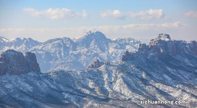 冬日的邯郸，山川绵延，风景悠然！