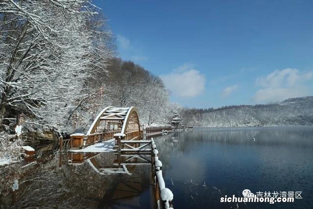 冬天，龙湾因雪而美