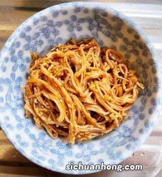 蘑菇金针菇怎么炒