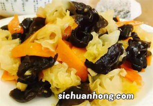 银耳炒木耳怎么做好吃又营养价值