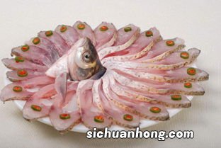 鱼背切花怎么切