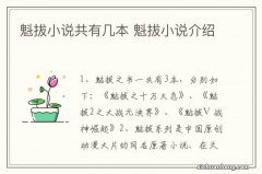 魁拔小说共有几本 魁拔小说介绍