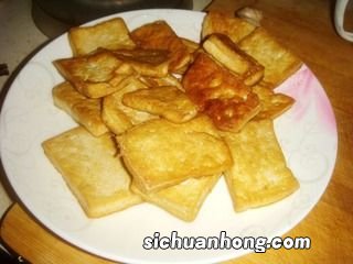 油炸香辣豆腐条怎么做好吃