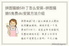 拼图猫娘5补丁怎么安装-拼图猫娘5免费dlc安装方法介绍