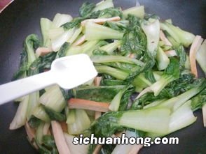 油菜怎么炒豆干