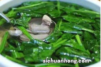 坐月子菠菜汤怎么做好